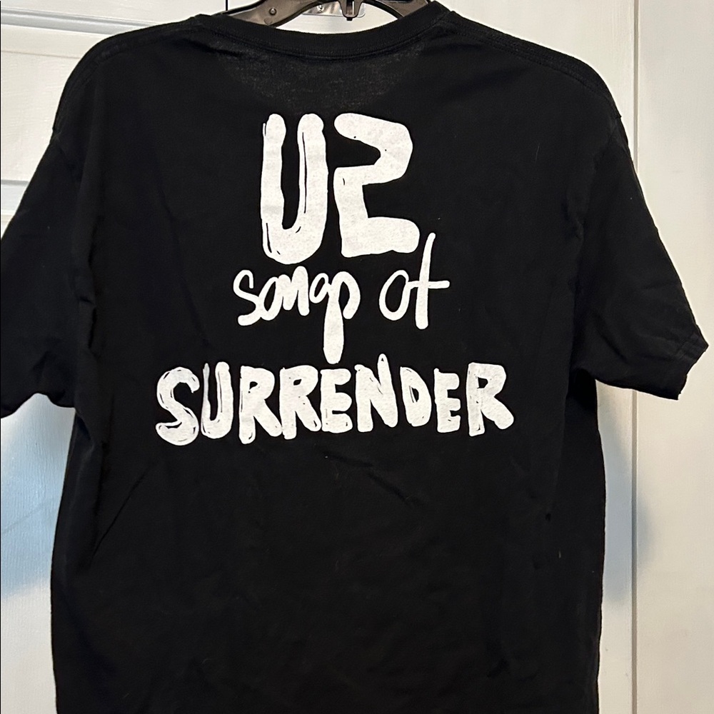 U2 Black Graphic Tee - Song of Surrender